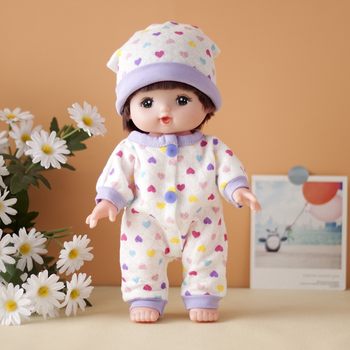 Milu Xiaomeile Doll ເຄື່ອງນຸ່ງຫົ່ມອຸປະກອນເສີມຊຸດເດັກນ້ອຍຍິງເດັກນ້ອຍຫຼິ້ນເຮືອນຮ່ວມ Doll Dress Up Outing Bag