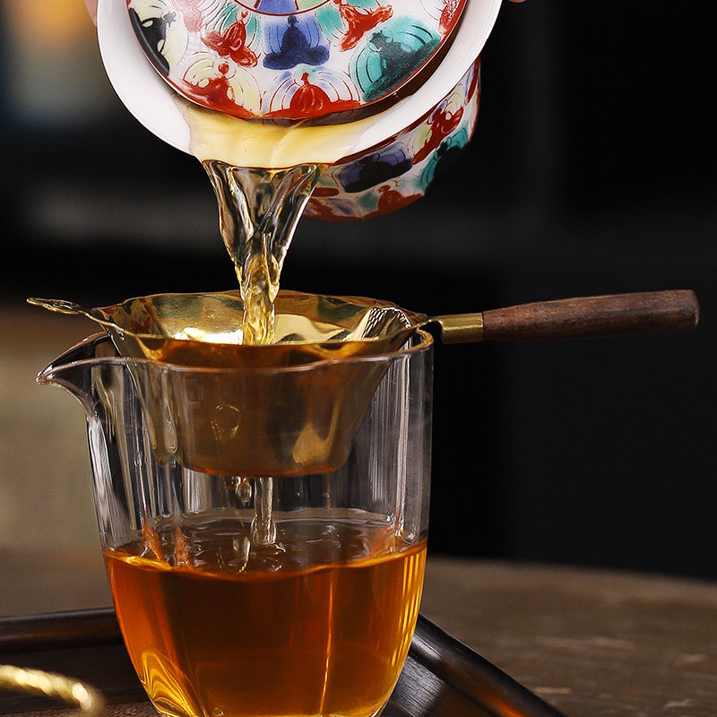 木柄不锈钢茶漏茶具配件茶隔加密茶滤泡茶茶叶过滤网器茶道茶滤器,淘宝优惠券,粉丝福利购,淘宝优惠卷