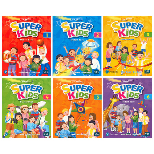 原装进口朗文培生教育出版社super kids 3rd最新第三版 1 2 3 4 5 6级别 朗文新灵通少儿英语书 superkids小学英语教材英语培训sk - 图3