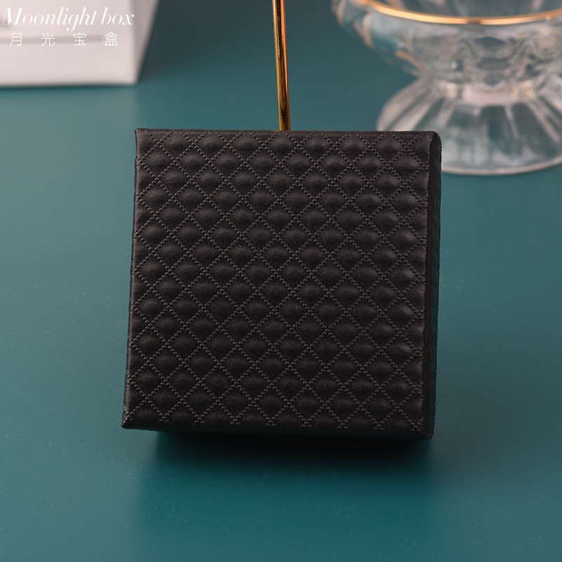 现货钻石纹饰品盒耳环项链首饰包装盒戒指耳钉盒可定制logo,淘宝优惠券,粉丝福利购,淘宝优惠卷