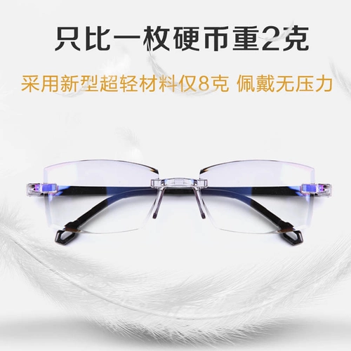 [Потеря один день] Новая мода Blu -Ray Laohua Mirror TR90 Легкая радиационная защита Мужчины и женщины против старых цветов старых цветов