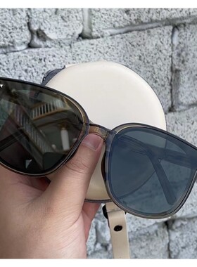 高级感墨镜近视墨镜折叠