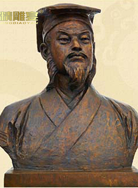 户外大型景观专业玻璃钢名人肖像