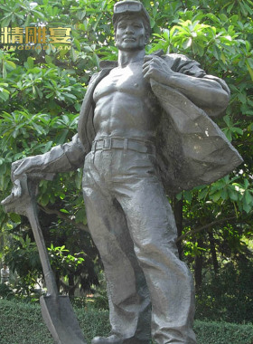 人物玻璃钢户外雕塑园林景观