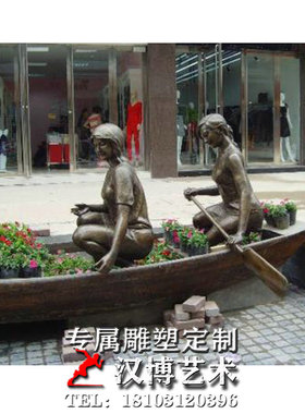 民俗玻璃钢户外景观雕塑