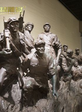 城市广场军人专业部队主题雕塑