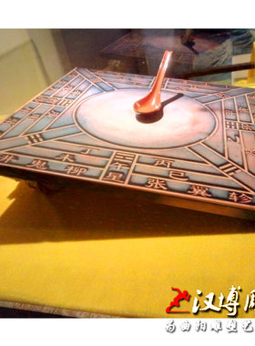 指南针校园文化风钟表户外雕塑