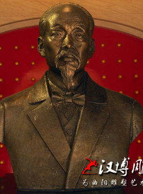 玻璃钢古代雕塑纪念馆名人肖像