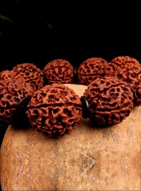 精挑尼泊尔大金刚菩提子原籽手串五六7七8八九瓣散珠男士佛珠手链