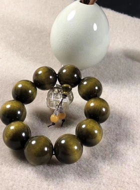 金丝楠阴沉木2.5佛珠手串男印度小叶紫檀黄花梨木沉香木黑檀手串