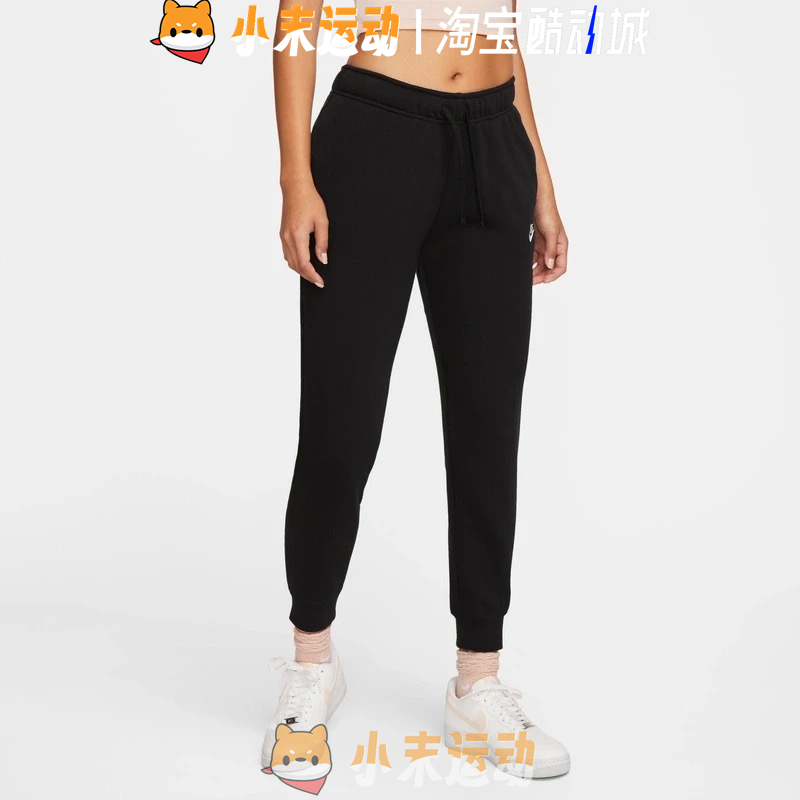 Nike/耐克正品女子宽松连帽针织运动休闲卫衣卫裤 DQ5472/DQ5192-图2