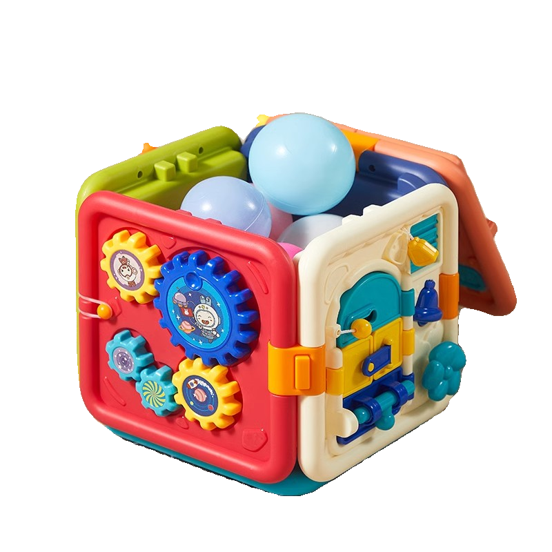 火火兔早教宝宝1岁+婴儿多面体游戏桌男女孩六面体拍拍鼓益智玩具,淘宝优惠券,粉丝福利购,淘宝优惠卷