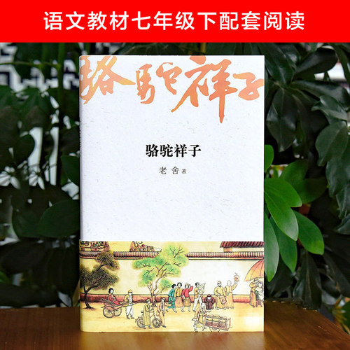 骆驼祥子 语文教材七年级下同步阅读 语言大师老舍传世经典 知识点注释 中小学生无障碍阅读 全新修订 - 图0