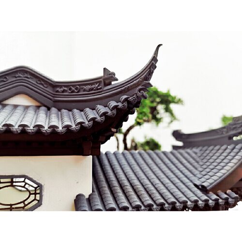 古建拼装园梦系列 明月舫场景 - 图2