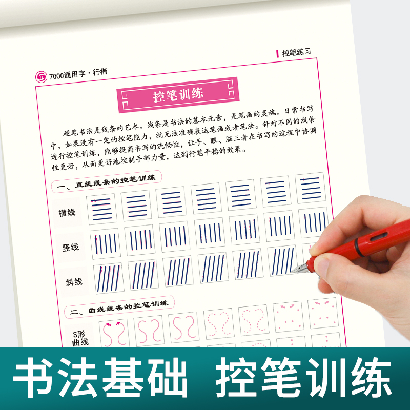 司马彦行楷字帖练字成年男7000常用字行楷速成成人练习基础入门控笔训练初学者硬笔书法钢笔练字大学生女高中生行书临摹练字帖-图1