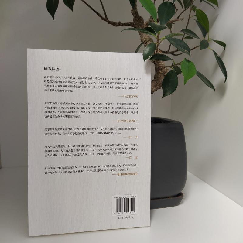 当当网 此秦可待:大秦帝国启示录 深度解读战国大争之世重要历史人物的一言一行 启发职场与人生智慧 当代语境诙谐 正版书籍 - 图1