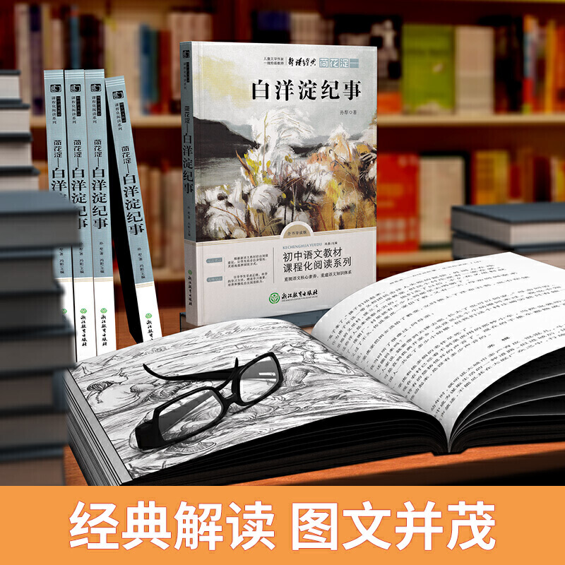 七年级上白洋淀纪事孙犁著荷花淀纪事兄弟篇青少年儿童文学名著中小学生课外阅读书籍-图2