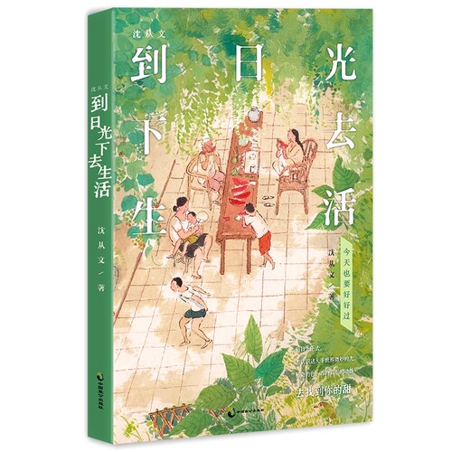 当当网 沈从文到日光下去生活 沈从文先生诞辰120周年全彩纪念版 今天也要好好过 到日光下去去找到你的甜 - 图0