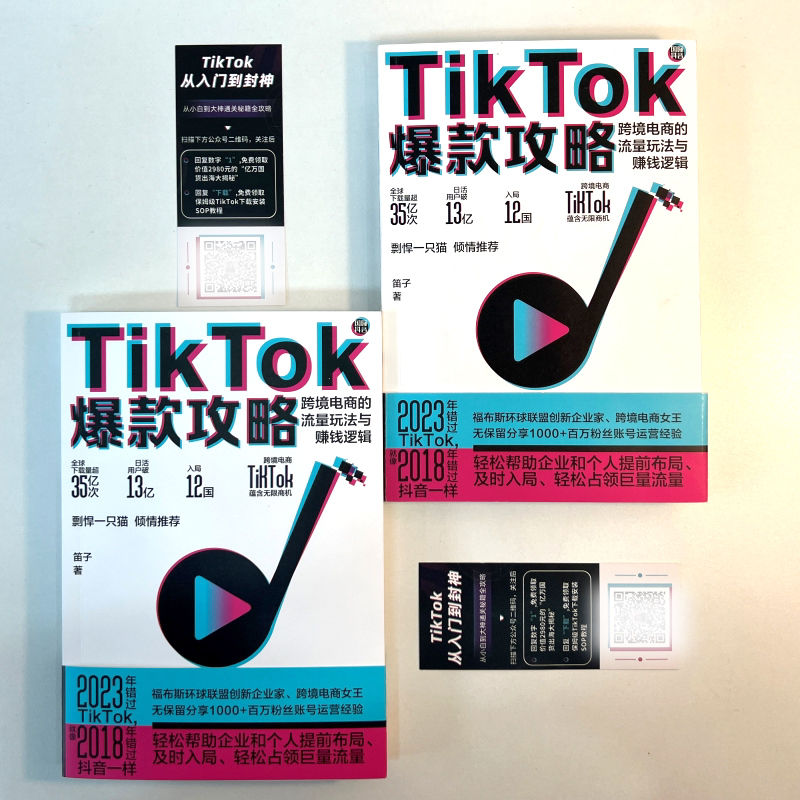 【当当网正版书籍】TikTok爆款攻略：跨境电商的流量玩法与赚钱逻辑-图1