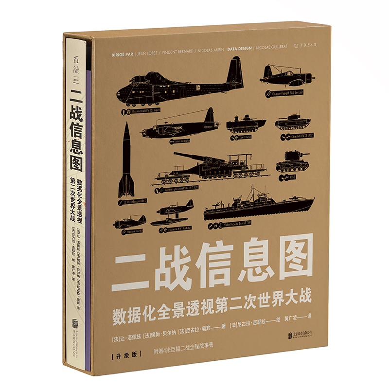 【当当网正版书籍】二战信息图数据化全景透视第二次世界大战千万原始数据开启战争史新写法百科全书式图解二战洞见超越战争-图0