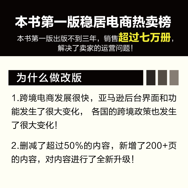 当当网亚马逊跨境电商运营从入门到精通（畅销版）：如何做一名合格的亚马逊卖家纵雨果电子工业出版社正版书籍-图0