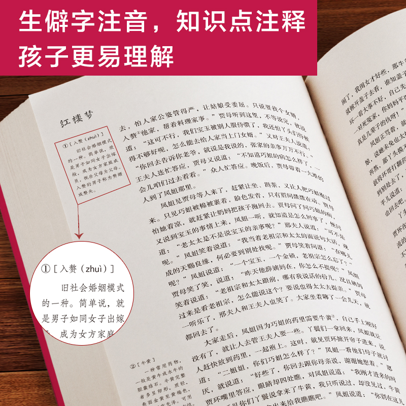 当当网 红楼梦 青少版 畅销5周年 好评如潮 新版修订