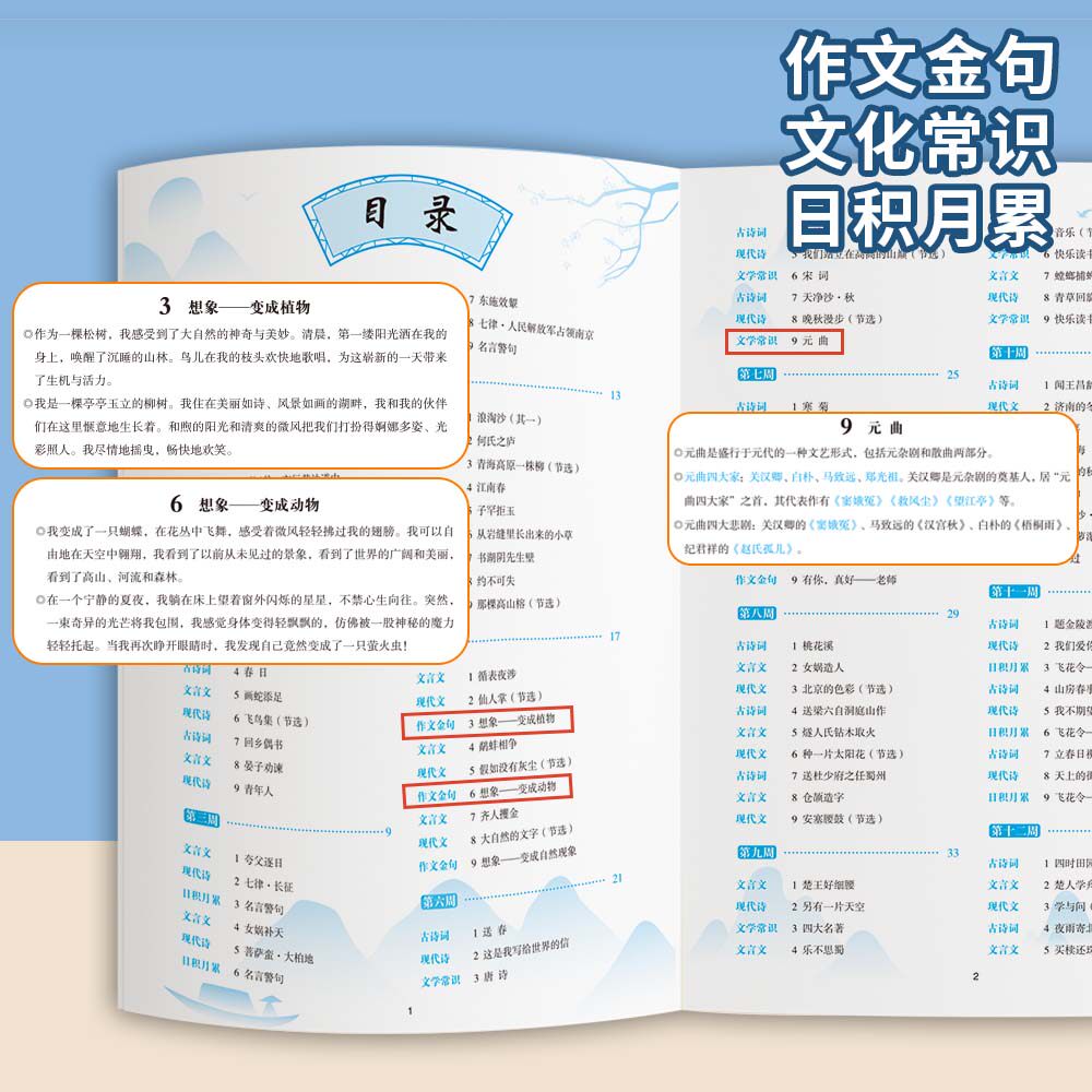 小橙同学337晨读法一二三四五六年级中国妈妈每日晨读打卡表一年级计划阅读课外早读晨诵暮晚读理解优美句子好词好句好段日有所诵