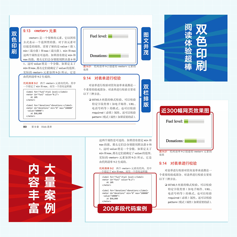 当当网 HTML5与CSS3基础教程（第9版）[美]乔·卡萨博纳（Joe Casabona人民邮电出版社正版书籍-图2