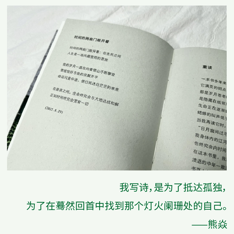 当当网 我的心是下坠的尘埃 华文青年诗人奖 、陈子昂诗歌奖、海子诗歌奖得主熊焱全新诗集 正版书籍 - 图3