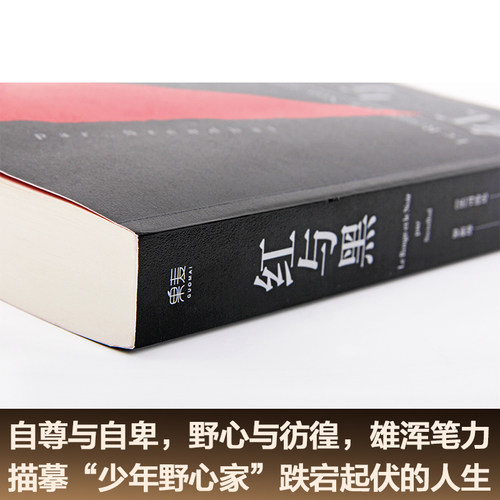 【当当网】红与黑司汤达著罗新璋法文直译无删节全新修订精美包装英文原版中文无删减译本高中生阅读世界名著文学小说正版书籍-图3