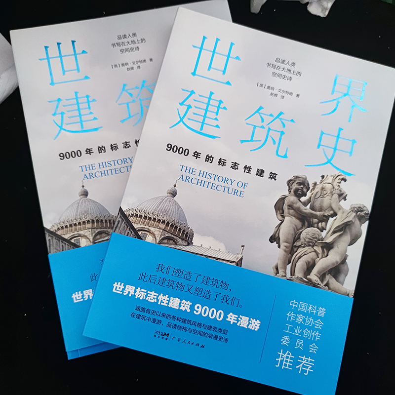 当当网 世界建筑史 9000年的标志性建筑 探秘世界建筑奇迹，近400张精美图片。高清全彩印刷中国科普协会推荐 正版科普书籍实体书 - 图1