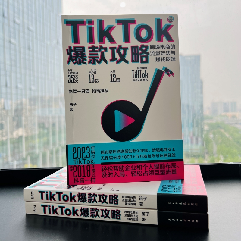 【当当网正版书籍】TikTok爆款攻略：跨境电商的流量玩法与赚钱逻辑-图0