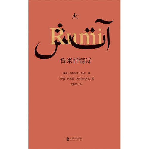 当当网 火：鲁米抒情诗 伊朗著名导演阿巴斯精编细选的鲁米诗集 诗人翻译家黄灿然翻译 波斯诗歌传统 感受波斯先贤鲁米的人生智慧 - 图0