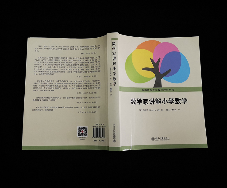 【当当网直营】数学家讲解小学数学 伍鸿熙著 老师家长小学数学辅导参考书 首都师范大学数学教育丛书 北京大学出版社 正版书籍 - 图2