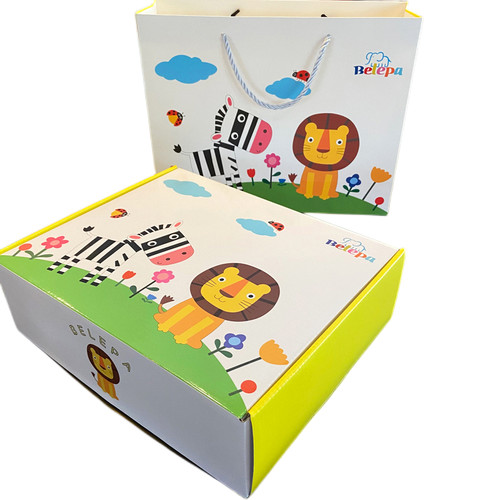 宝宝0-1岁礼盒玩具 婴幼儿安抚长颈鹿娃娃响玩偶布书满月周岁礼物 - 图3