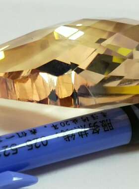 琥珀色葫芦电镀珠帘吊坠新品