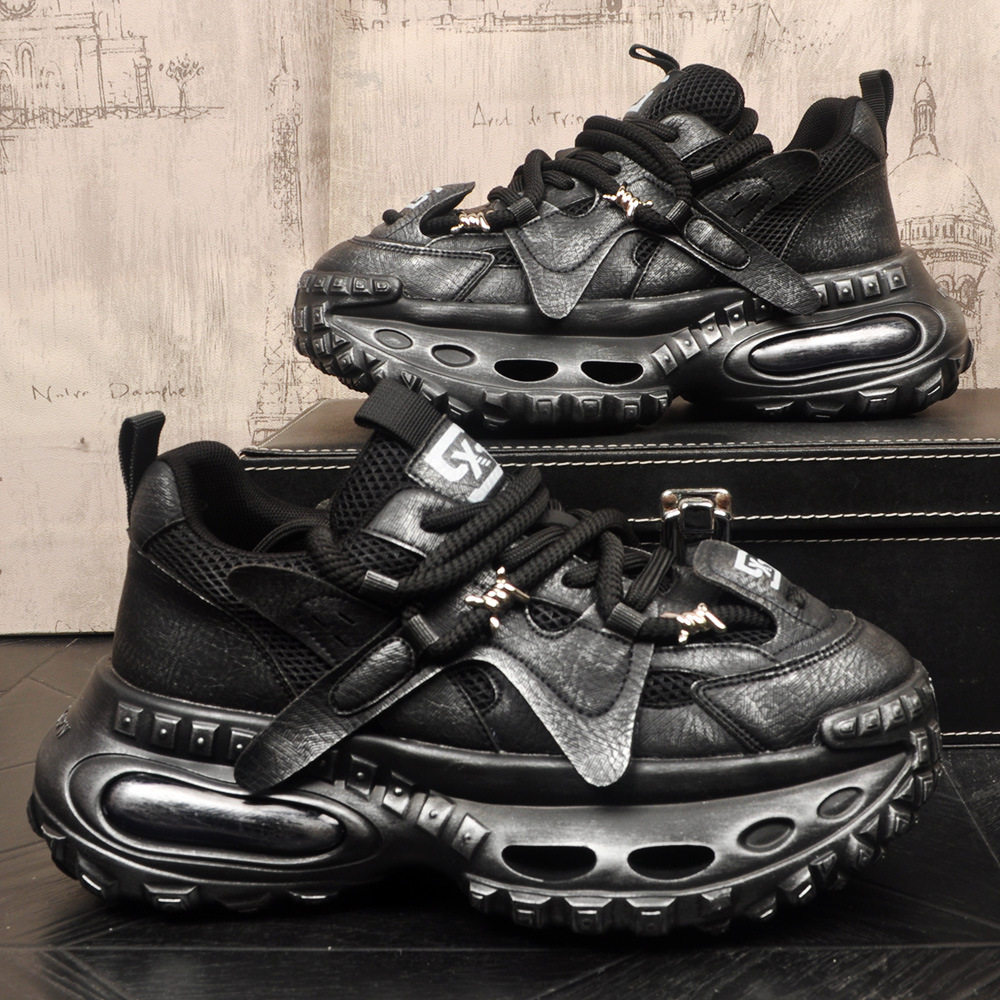 复古老爹鞋男2026网面透气运动鞋厚底内增高男鞋百搭气垫休闲鞋子,淘宝优惠券,粉丝福利购,淘宝优惠卷