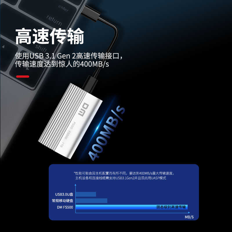 DM大迈固态移动硬盘1tb 512G迷你便捷大容量笔记本台式ssd硬盘-图3