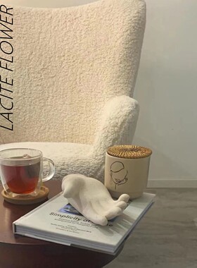 西岱岛家居 出口北欧家居ins陶瓷手部磨砂摆件软装饰品拍摄道具