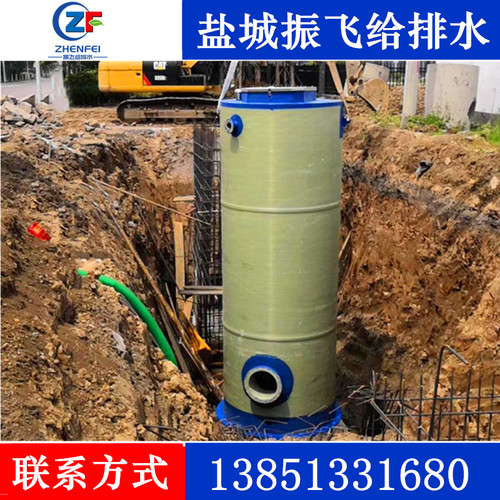 GRPS远程监控一体化提升泵井 一体式提升泵站 城市雨水提升厂家 - 图2