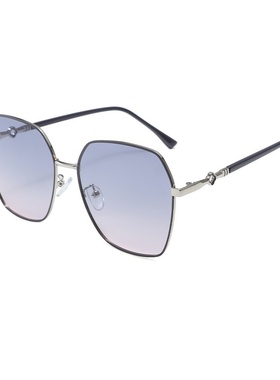 2024新款小香风太阳镜女轻奢时尚百搭偏光太阳镜出行防晒遮阳墨镜