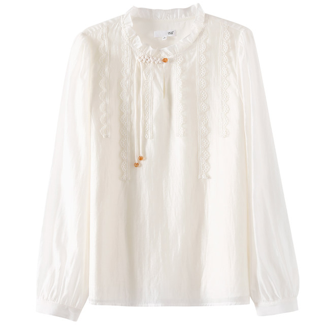 OSA ເສື້ອຍືດ chiffon lace ຮູບແບບໃຫມ່ຂອງຈີນ
