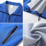 Летний светоотражающий жилет для работы с молнией, делается под заказ, с печатью вашего логотипа