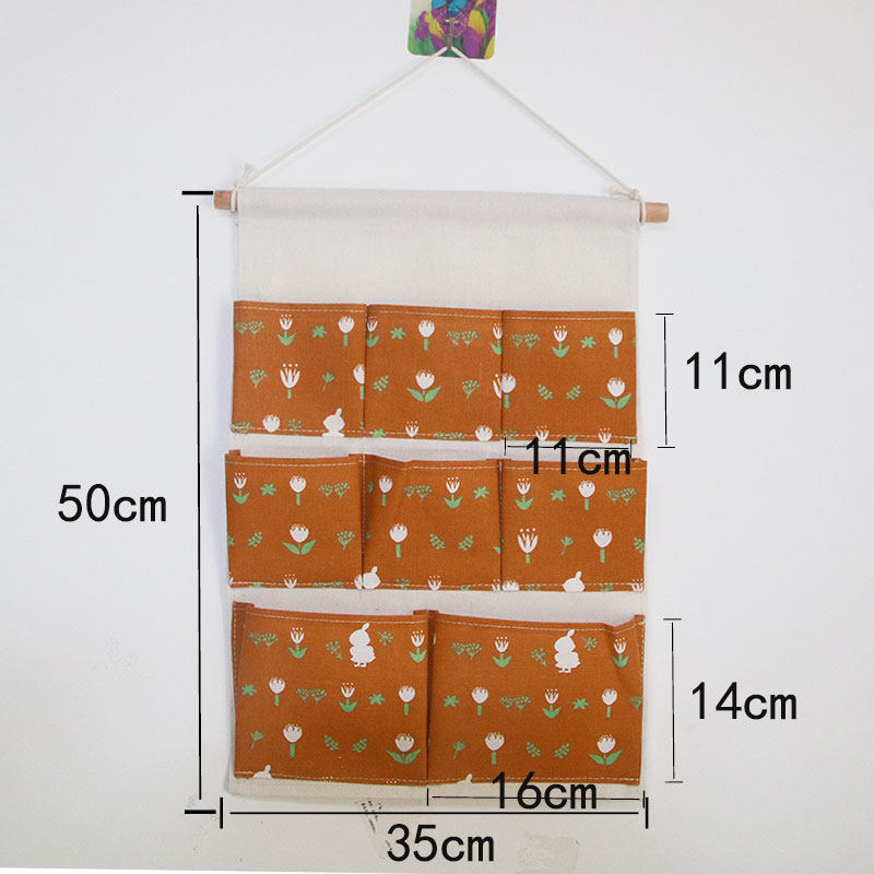 宿舍神器收纳挂袋布艺壁挂墙挂式墙上储物袋门后悬挂整理袋置物袋,淘宝优惠券,粉丝福利购,淘宝优惠卷