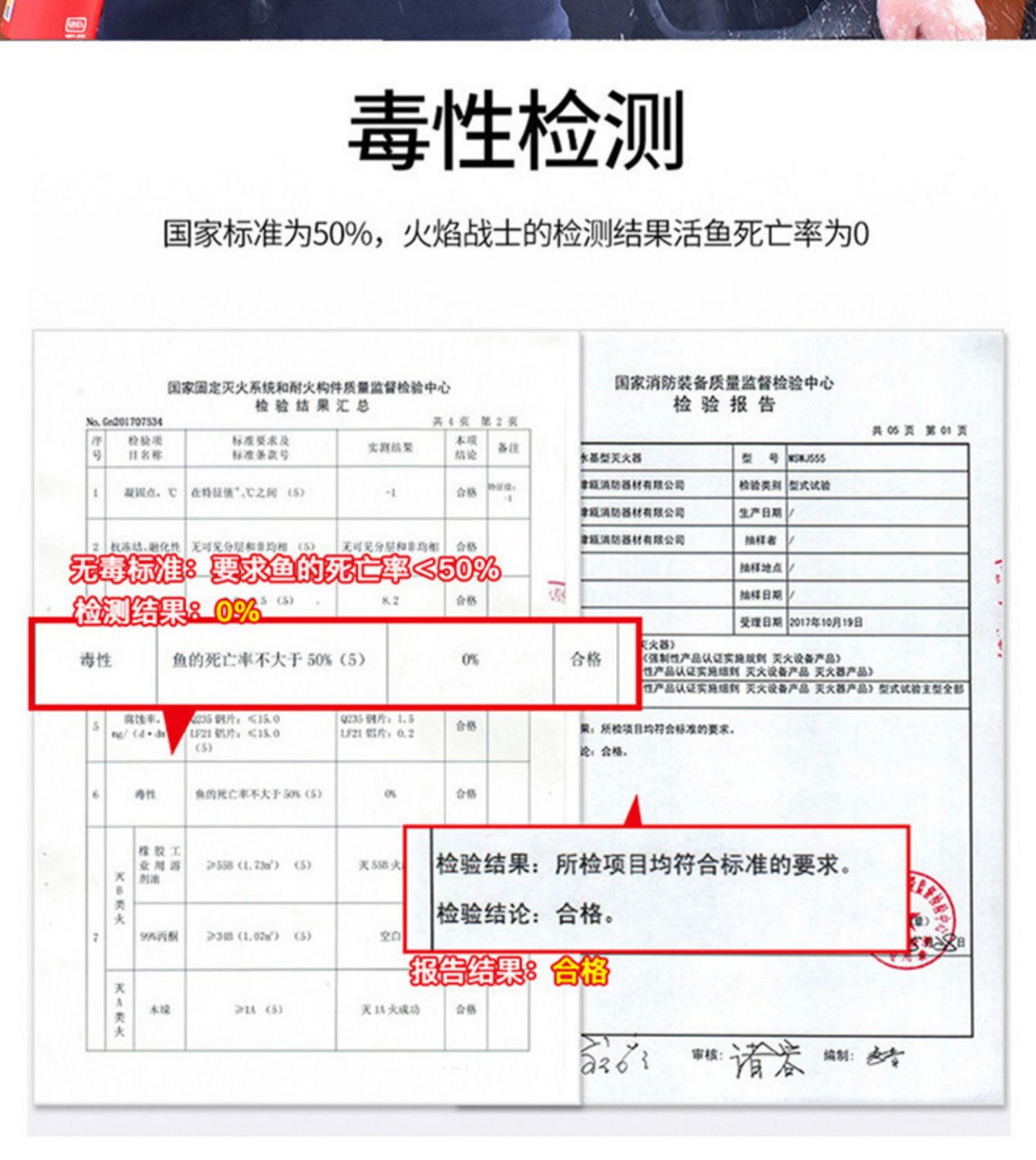 火焰战士车载灭火器车用消防年检审车家用迷你便携式水基型灭火器 - 图3