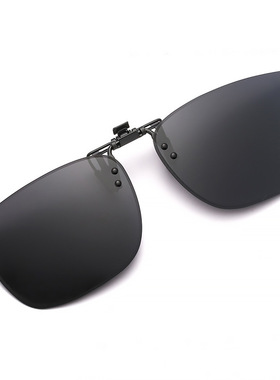 新款太阳镜夹片开车眼镜可上翻