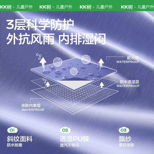 KK tree children's jacket