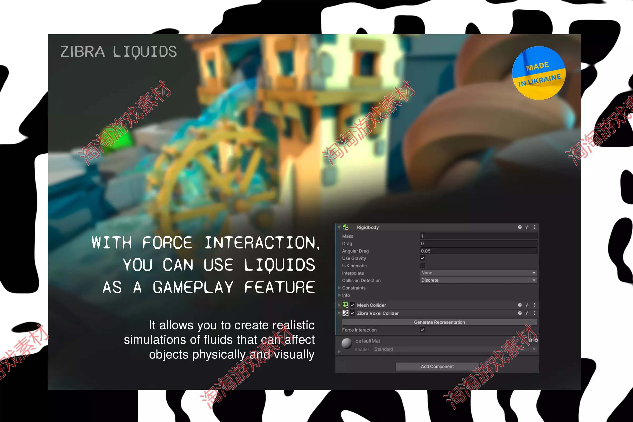 Unity3d Zibra Liquids 1.5.2实时流体液体水特效模拟插件-图2