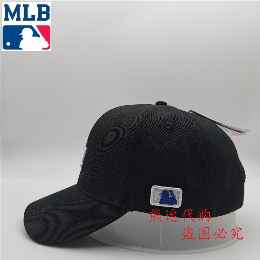 MLB棒球帽正品LA帽子女鸭舌帽男遮阳帽防晒帽20LA5UCD00200 - 图1