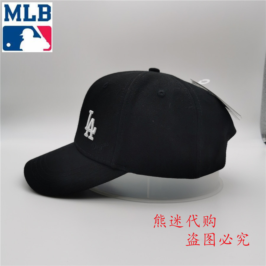 MLB棒球帽正品LA帽子女鸭舌帽男遮阳帽棒球帽 20LA5UCD02200 - 图1